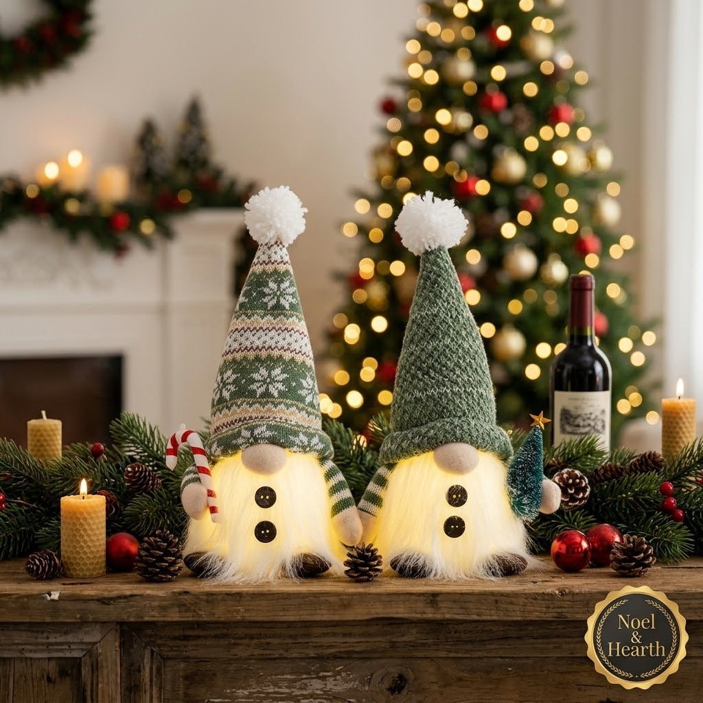 Glowing Christmas Gnome