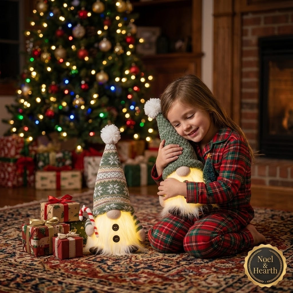 Glowing Christmas Gnome