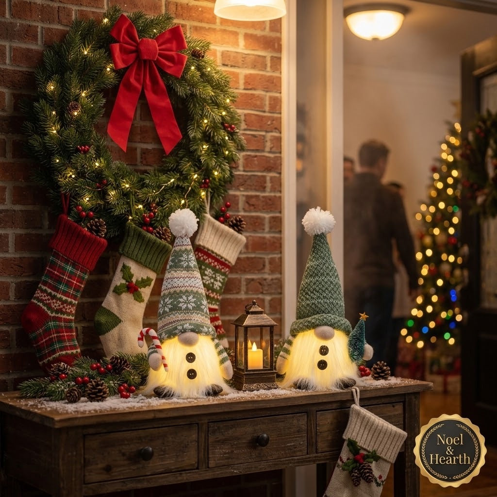Glowing Christmas Gnome